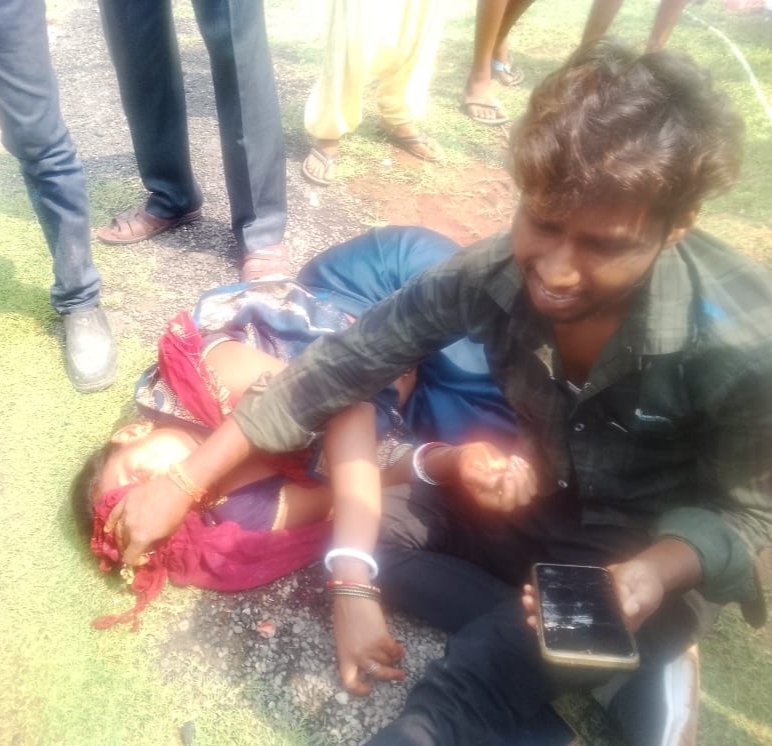 Giridih News: सड़क हादसे में महिला घायल, रेफर