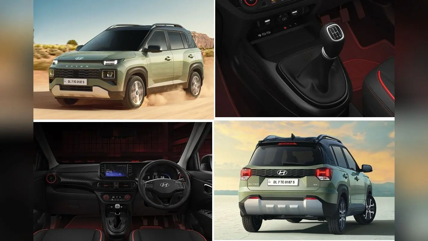Hyundai Exter SUV के नए वेरिएंट लॉन्च, स्टाइलिश डिजाइन और एडवांस फीचर्स कम कीमतों में