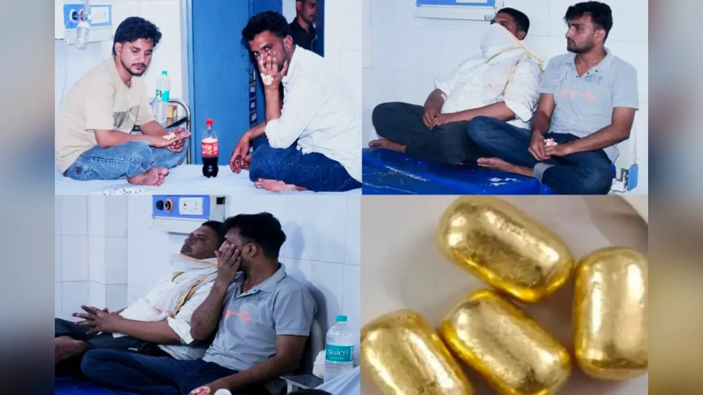दिल्ली एयरपोर्ट से निकले ‘सोने के आदमी’, मुरादाबाद में पकड़ी गई करोड़ों की तस्करी!
