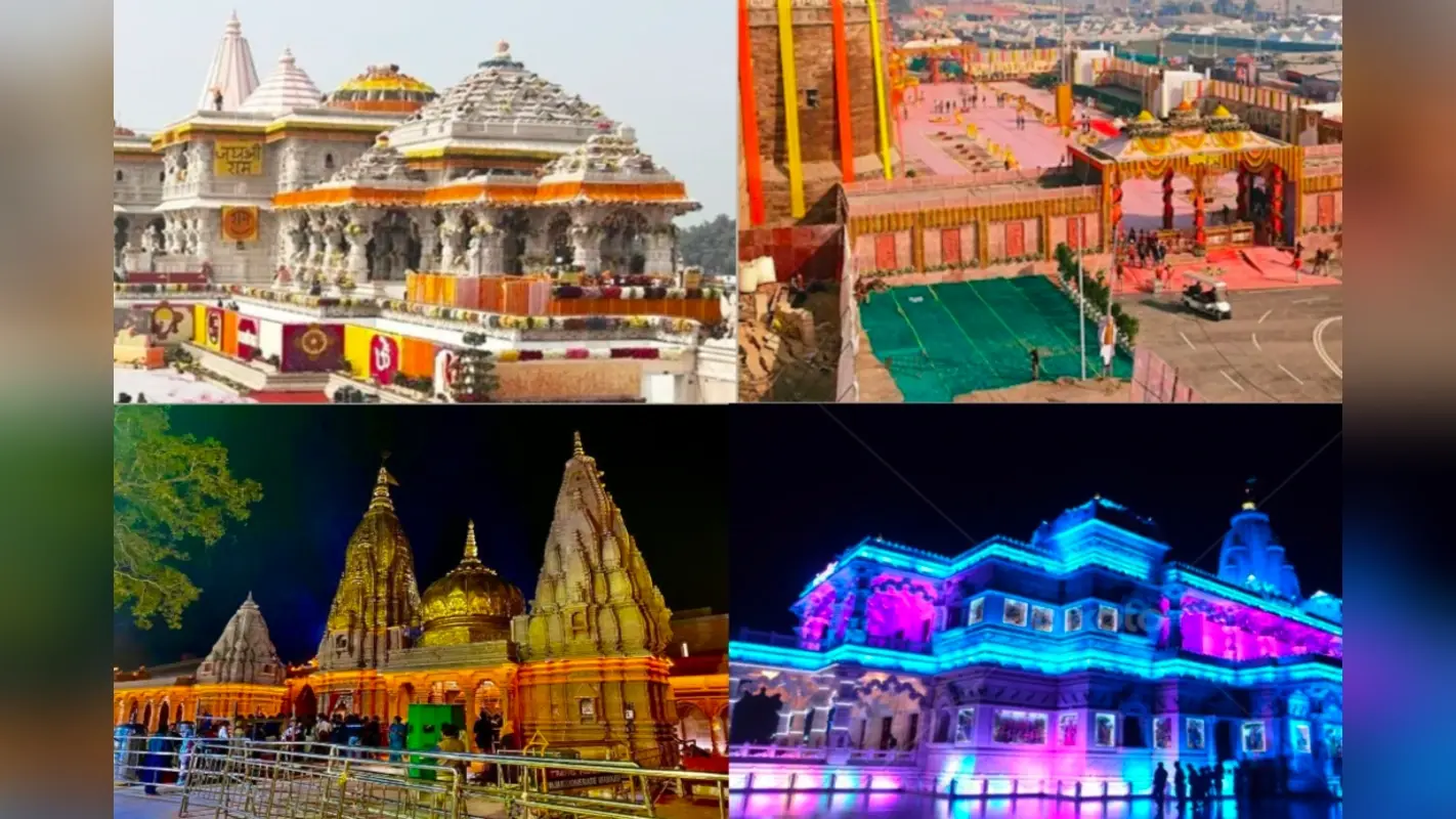 यूपी बना देश का पहला राज्य जहां मंदिरों में चलेगा AI का पहरा,श्रद्धालुओं पर होगी कड़ी नज़र