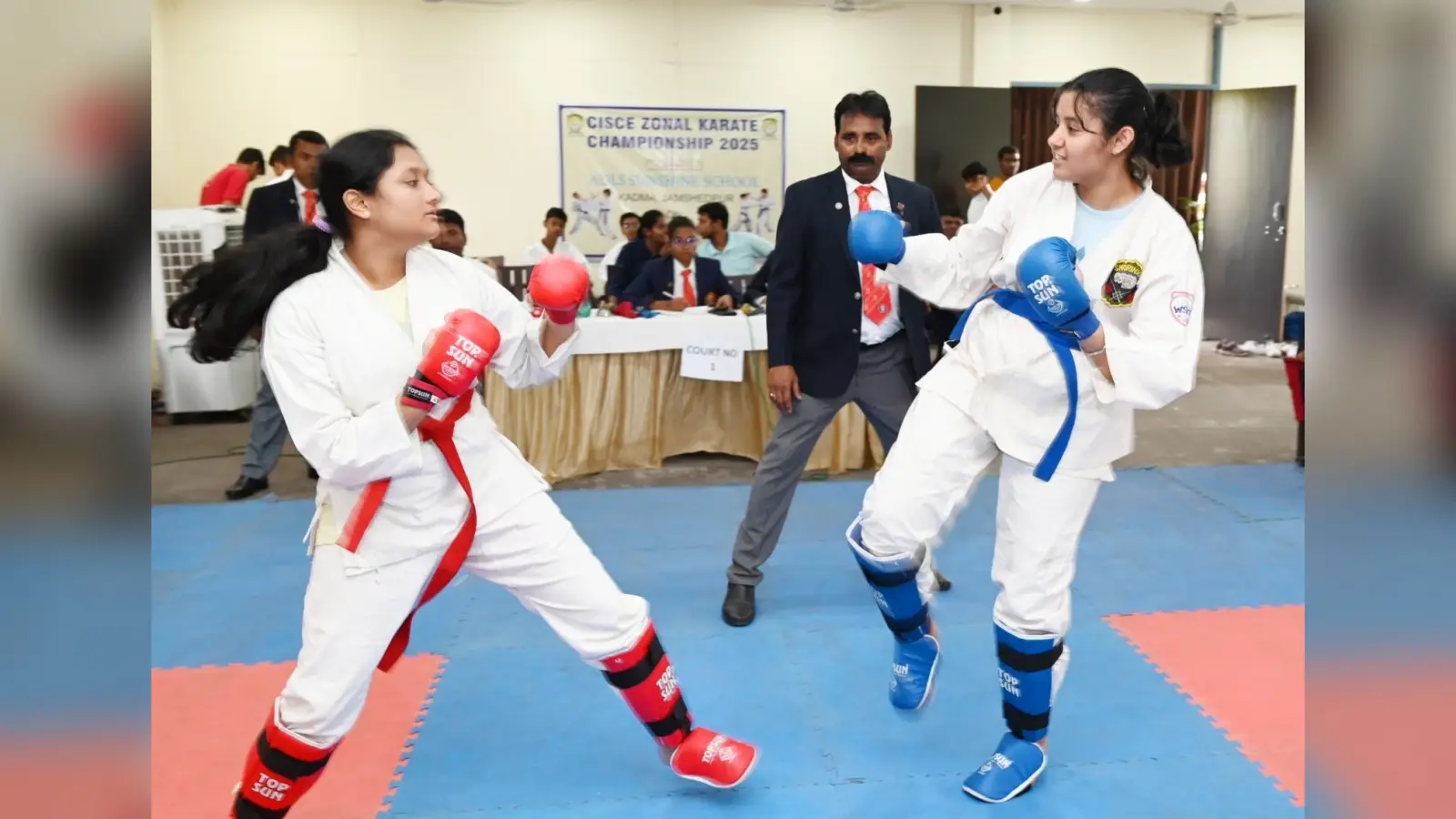 Jamshedpur Cisce zonal krate championship: सीआइएससीइ जोनल कराटे चैंपियनशिप में 126 खिलाड़ी हुए शामिल