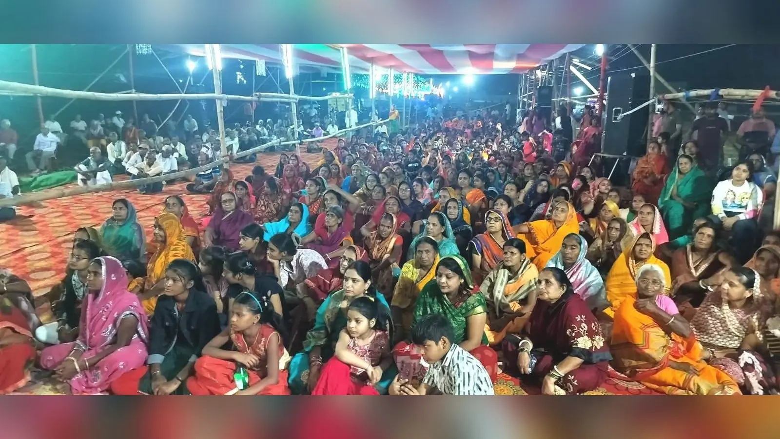 Bhagalpur news भगवान के बाल रूप का दर्शन जो करता है वह धन्य है : साध्वी धर्म मूर्ति