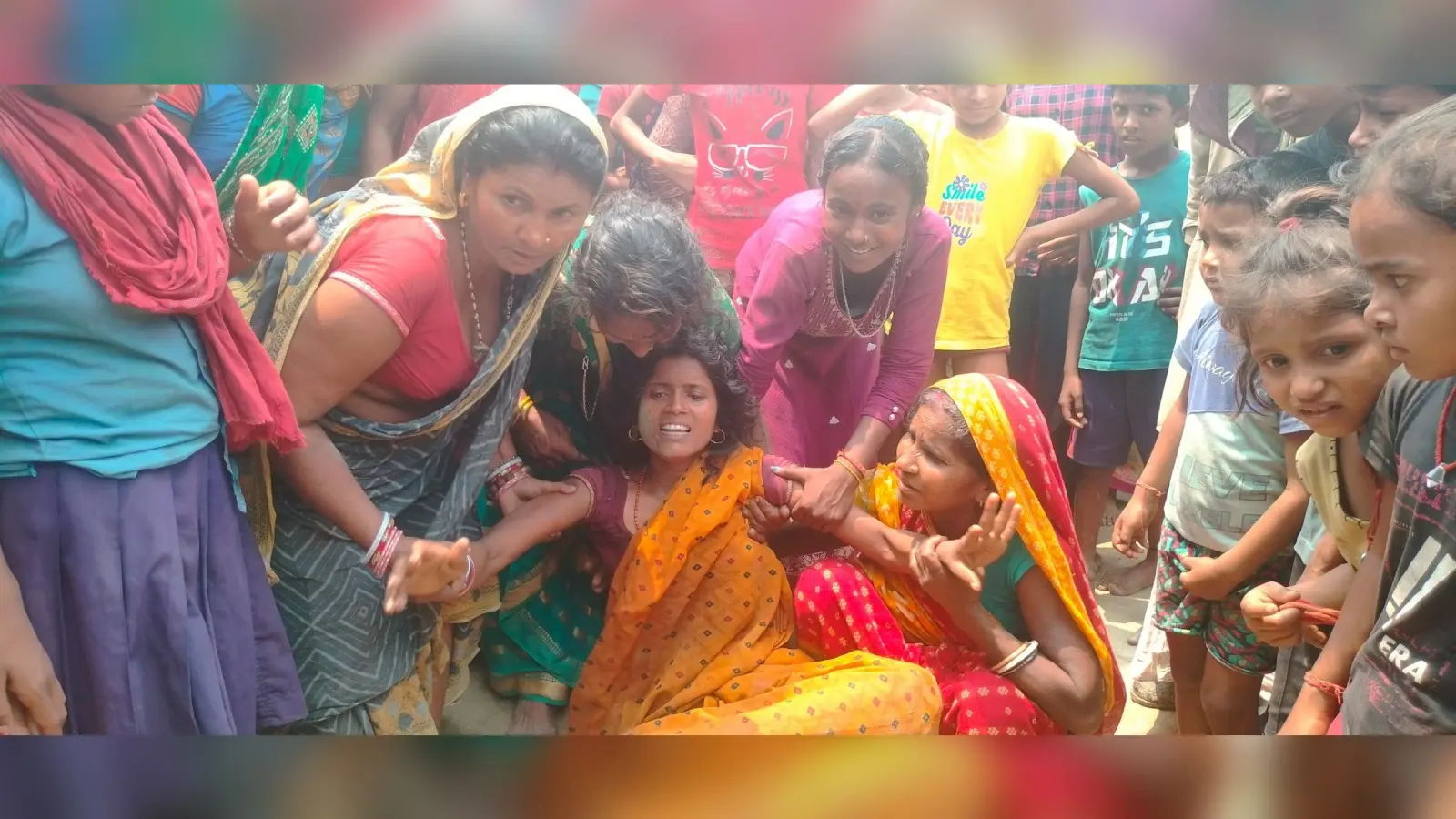 साधुपुर गांव में करंट लगने से बच्चे की मौत