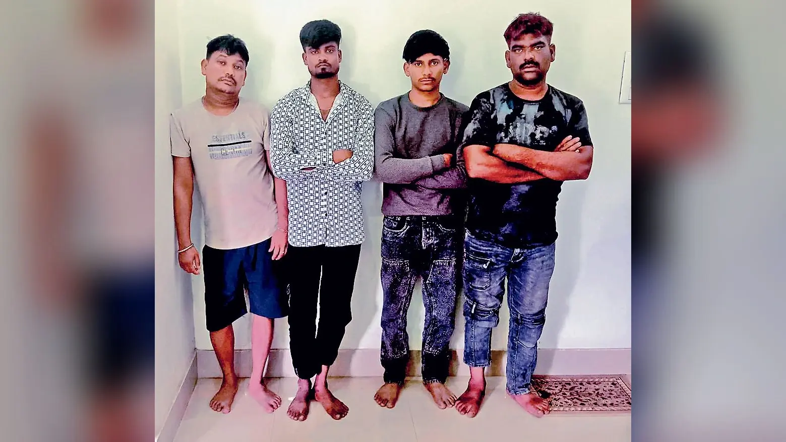 पांच बच्चों समेत 10 बांग्लादेशी गिरफ्तार