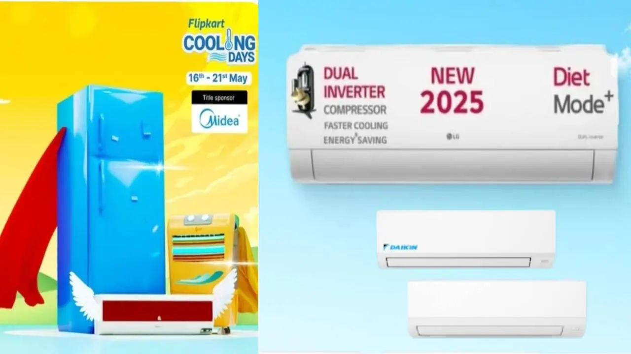 Flipkart सेल में 1.5 टन Split AC की आधी हो गई कीमत, 22 हजार रुपये से हो रहे शुरू