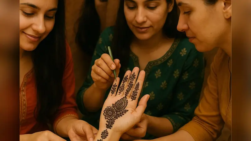 Unique Mehndi Design Viral: हाथ-पैर हुआ पुराना, चेहरे पर इस तरह मेहंदी लगाने का आया जमाना, वीडियो वायरल