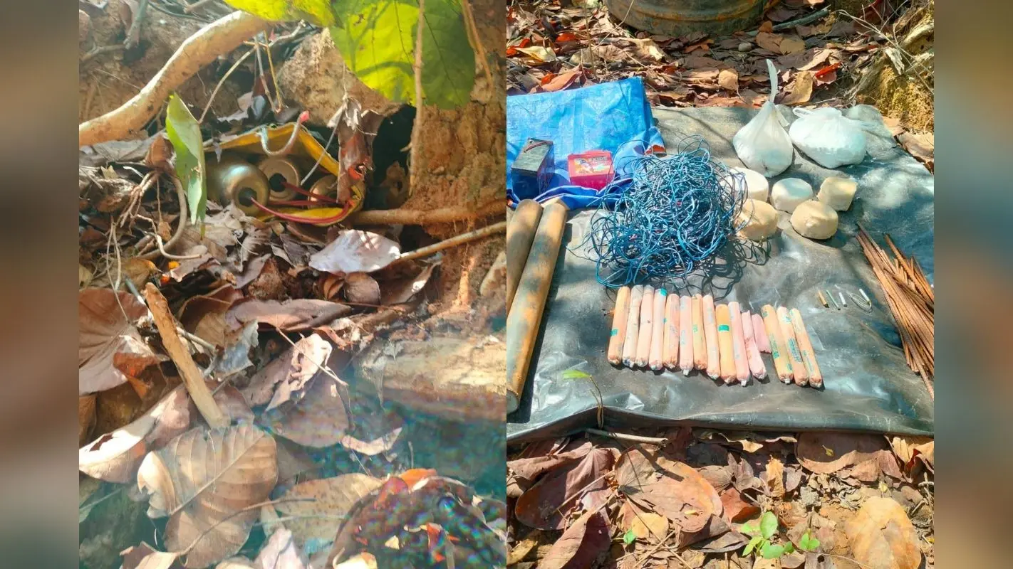 Jharkhand Naxal: झारखंड में भाकपा माओवादी की साजिश फिर नाकाम, नक्सल डंप ध्वस्त, गोला-बारूद बरामद