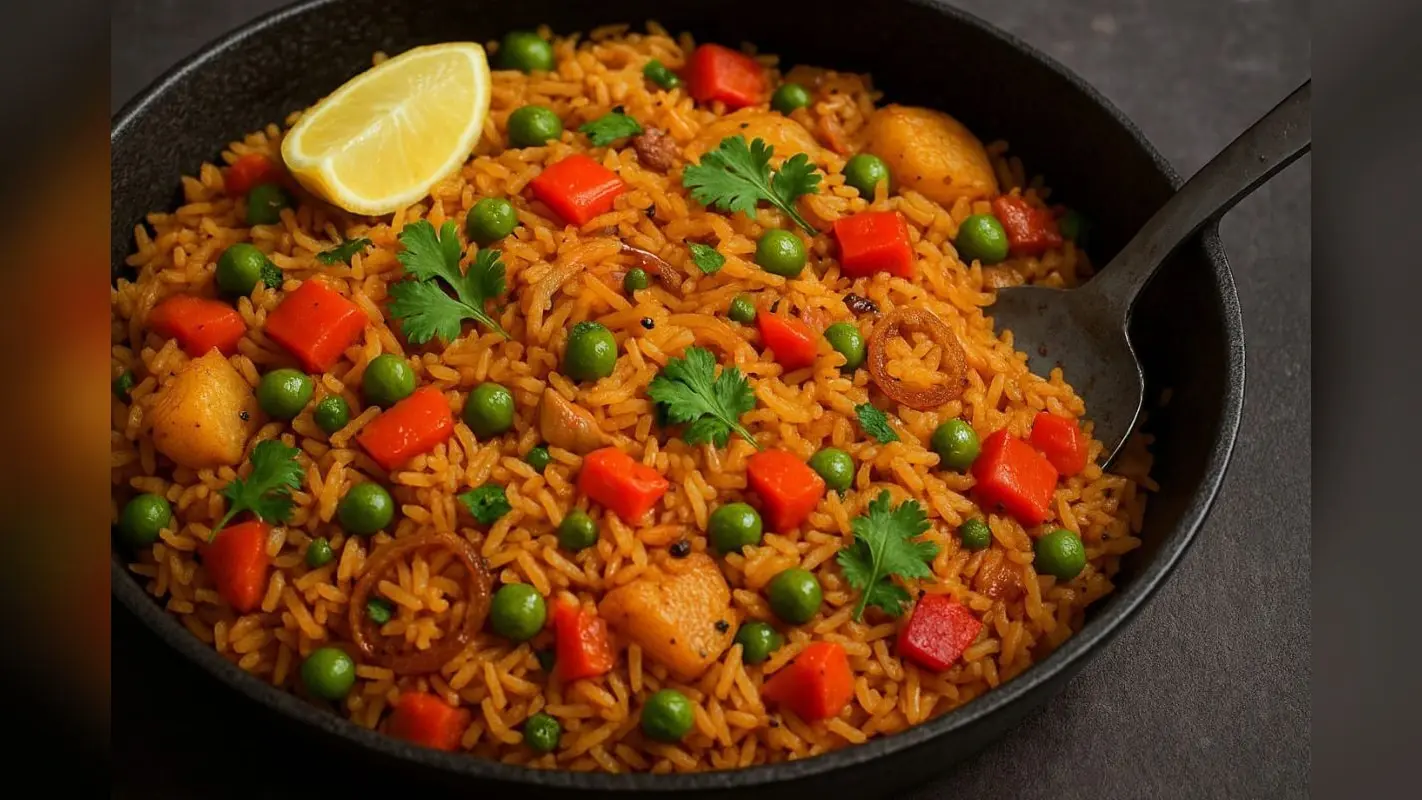 Tawa Pulao Recipe: मसालेदार तवा पुलाव बचे हुए चावल से, कम समय में करें तैयार