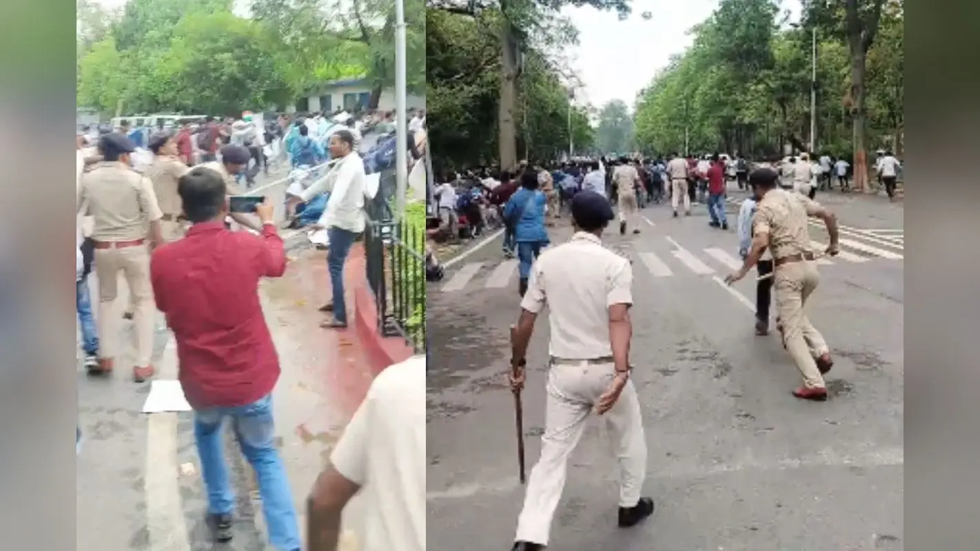 Patna News: CM आवास का घेराव करने पहुंचे BPSC TRE-3 अभ्यर्थियों पर लाठीचार्ज, पुलिस ने खदेड़ा