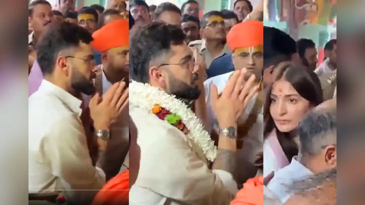 अयोध्या पहुंचे विराट कोहली और अनुष्का, टेस्ट रिटायरमेंट के बाद आशीर्वाद लेने पहुंचे हनुमानगढ़ी, Video