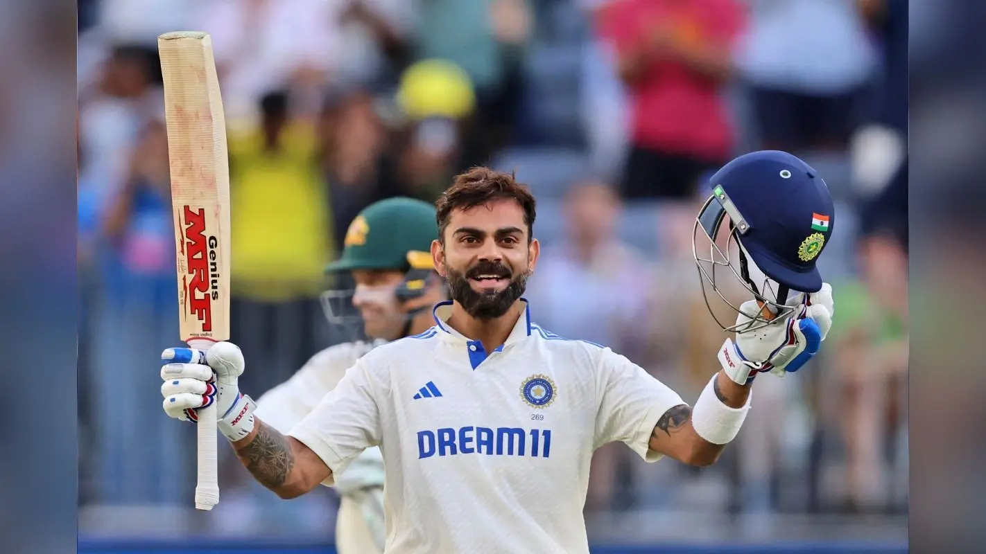 Virat Kohli का आखिरी टेस्ट शतक, फिर अनुष्का को फ्लाइंग किस, देखें Video