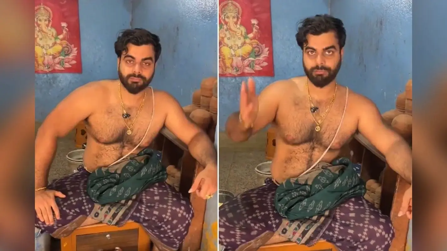 मंदिर का भोग बना रहे विराट! दोगुनी शरीर वाले कोहली के हमशक्ल ने मचाया तहलका