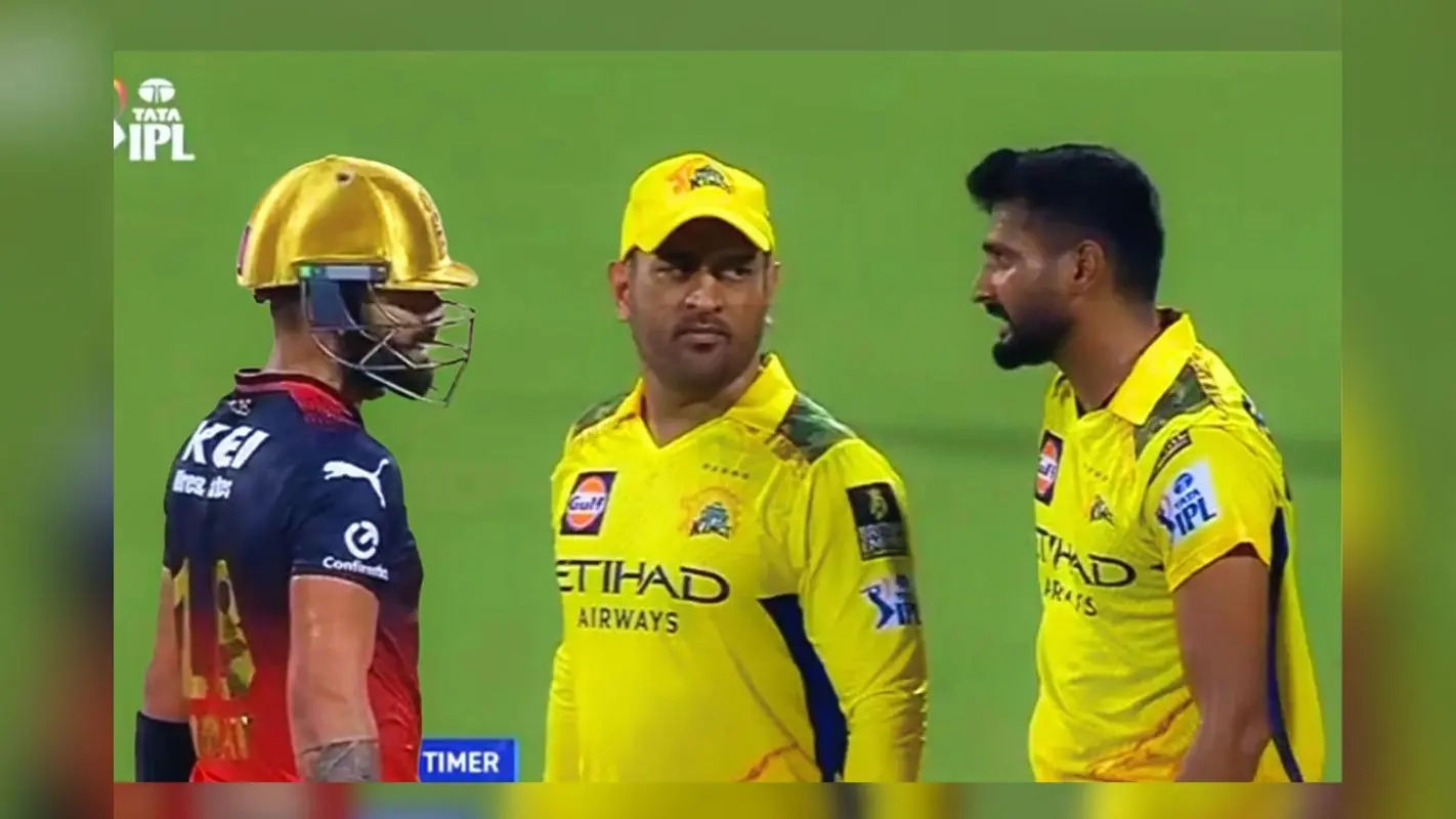 ‘अब तू आ…’ विराट कोहली ने खलील अहमद को सिखाया सबक, तो CSK बॉलर ने फिर दिखाई आक्रामकता, देखें Video