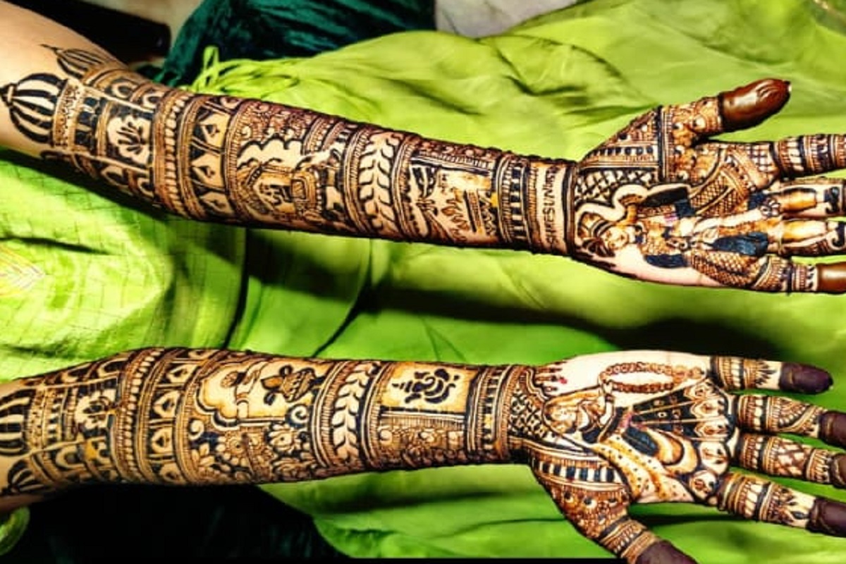 dulha dulhan mehdni