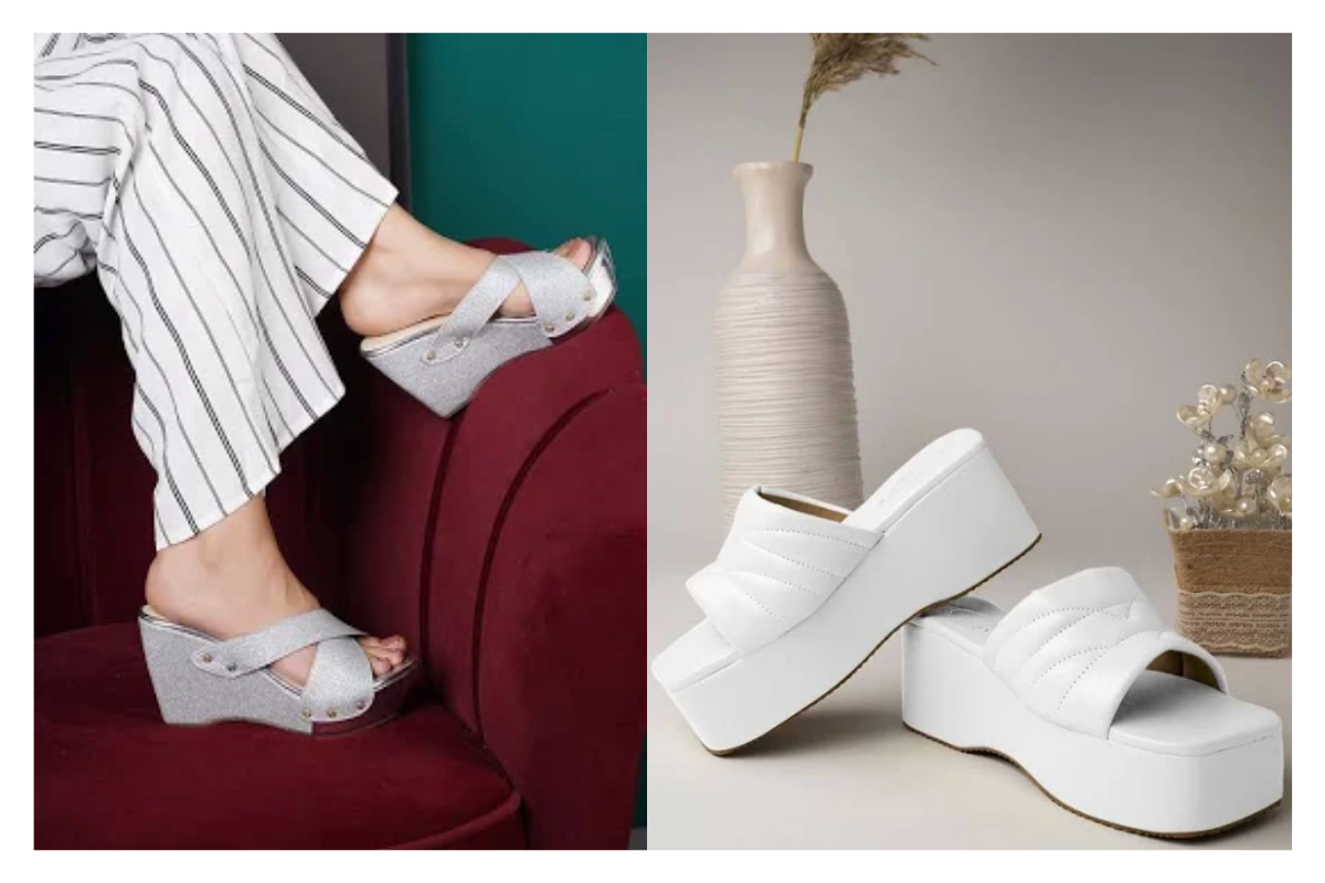Trendy wedge heels for women