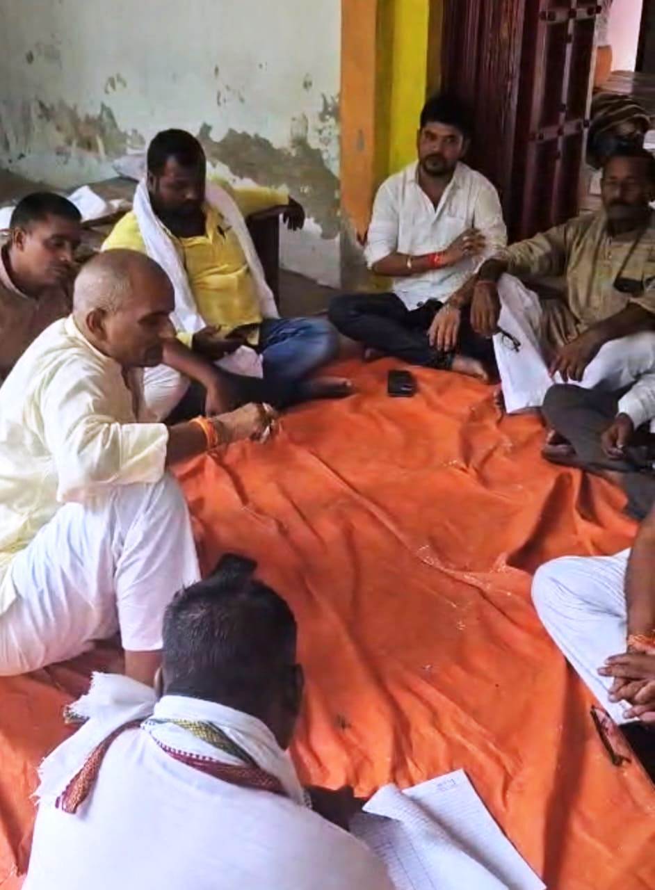 हड़ियाही नहर से फसल की सिंचाई नहीं होने पर करेंगे वोट बहिष्कार