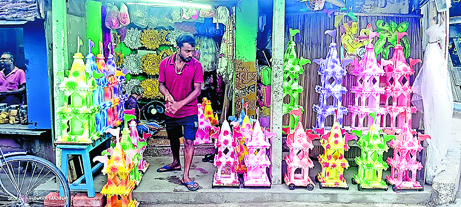 रथयात्रा : थर्मोकोल के छोटे छोटे रथों की मांग ज्यादा