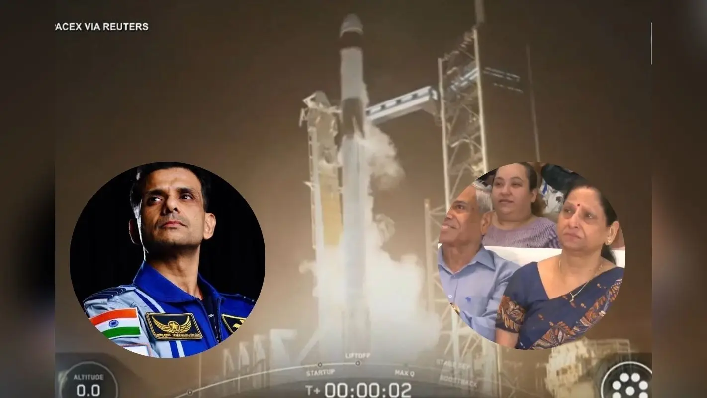 Axiom Mission-4: अंतरिक्ष की ओर बढ़े शुभांशु, मां की आंखों से छलके गर्व के आंसू, देखें वीडियो