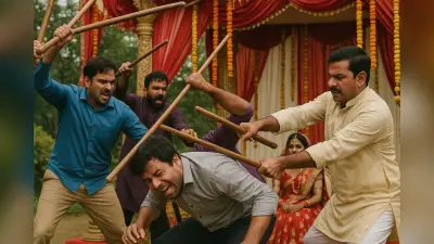 दलित होकर मैरिज हॉल में कैसे की शादी… लाठी-डंडे से हुई मारपीट, देखें वीडियो