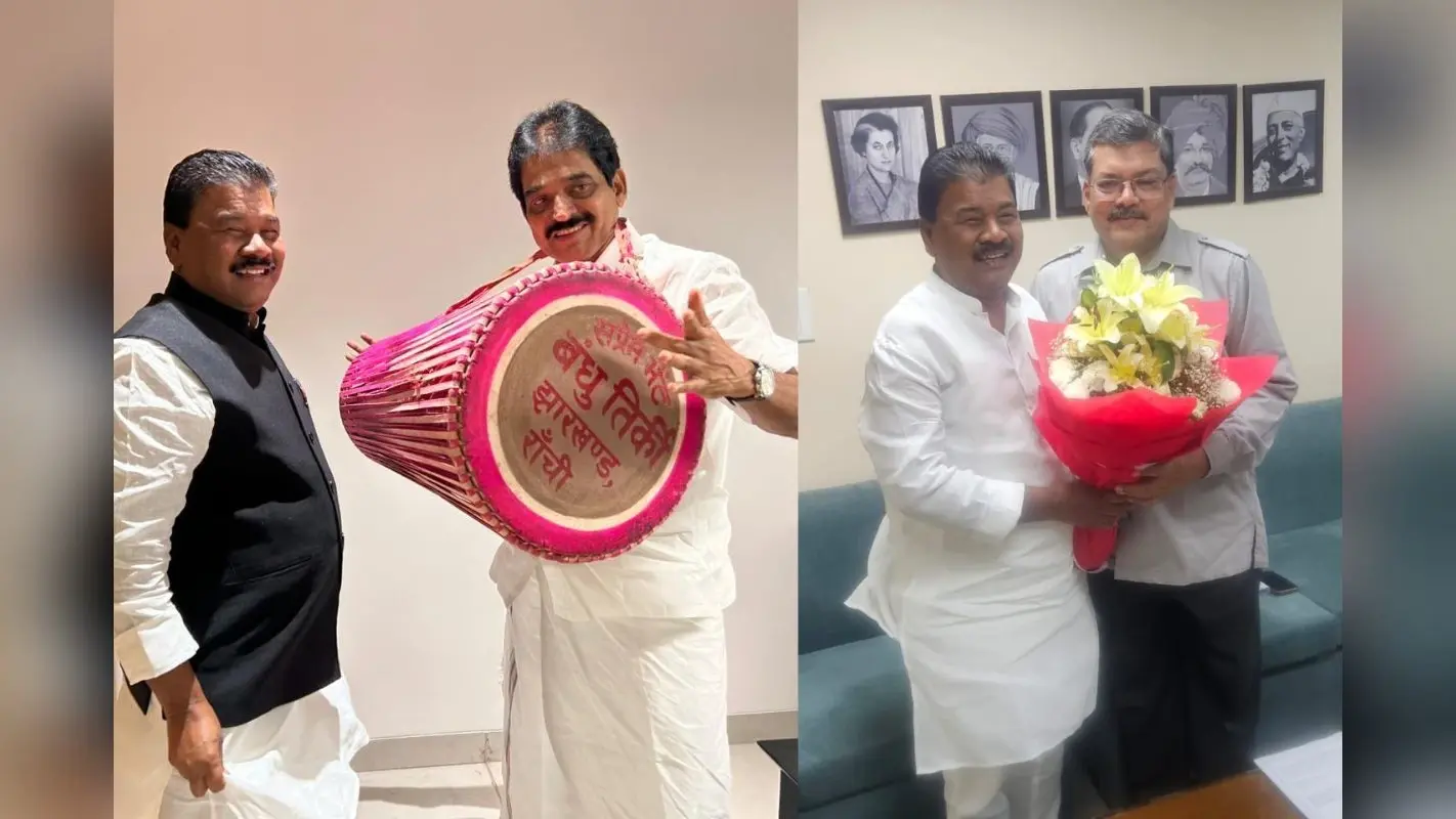 ‘कांग्रेस फिर इतिहास रचने को है तैयार’ केसी वेणुगोपाल और मुकुल वासनिक से मुलाकात के बाद बोले बंधु तिर्की