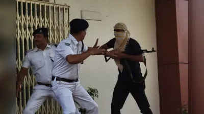 बिहार विधानसभा में मॉक ड्रिल, सेंट्रल हॉल में कमांडों ने किया प्रैक्टिस, सामने आई ये तस्वीर