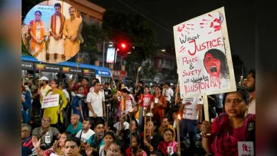 Kolkata Law Student Assault: लॉ कॉलेज के बाहर बीजेपी की जांच टीम को रोका गया, कैंपस सील