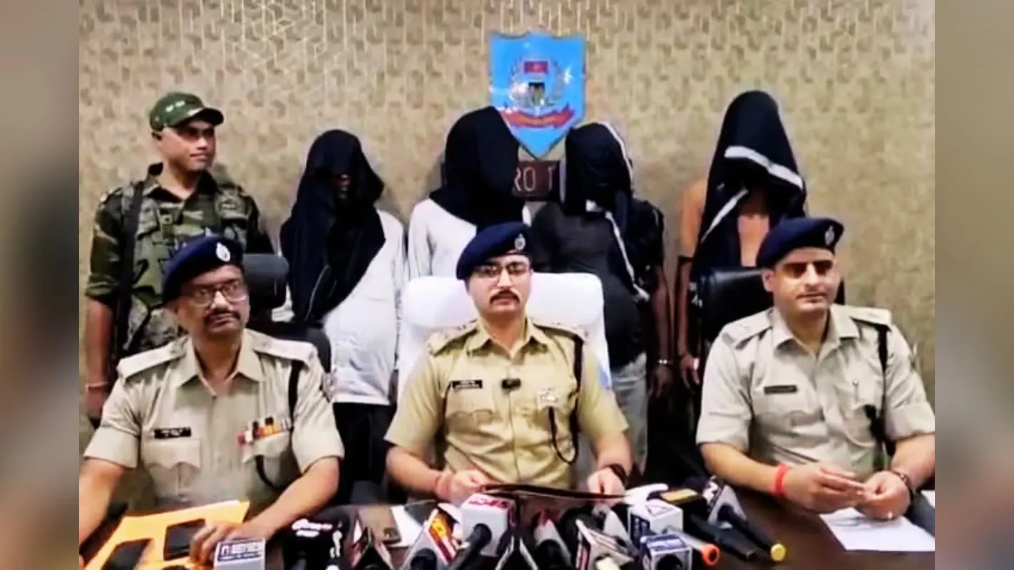 अंतरप्रांतीय डकैत गिरोह का बालीडीह पुलिस ने किया खुलासा, सरगना समेत 4 पकड़ाये