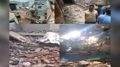 जोरदार धमाकों से गूंज उठा मेरठ: रिहायशी इलाके में मकान उड़ा, दहशत में लोग!