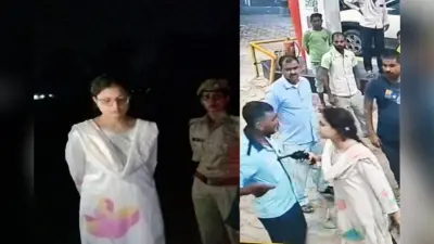 हरदोई में लड़की ने पेट्रोल पंप पर तानी पिस्टल, बोली- इतनी गोलियां मारूंगी कि पहचान नहीं पाओगे!