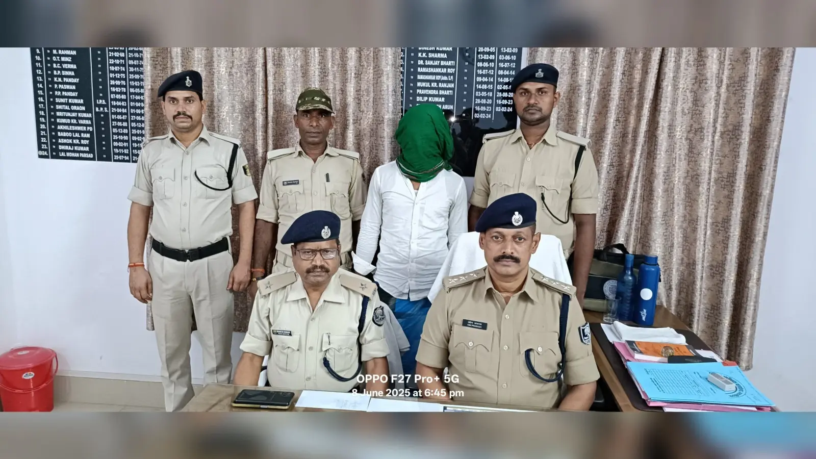 Bhagalpur news कुख्यात अपराधी बिट्टू यादव गिरफ्तार, न्यायिक हिरासत में भेजा