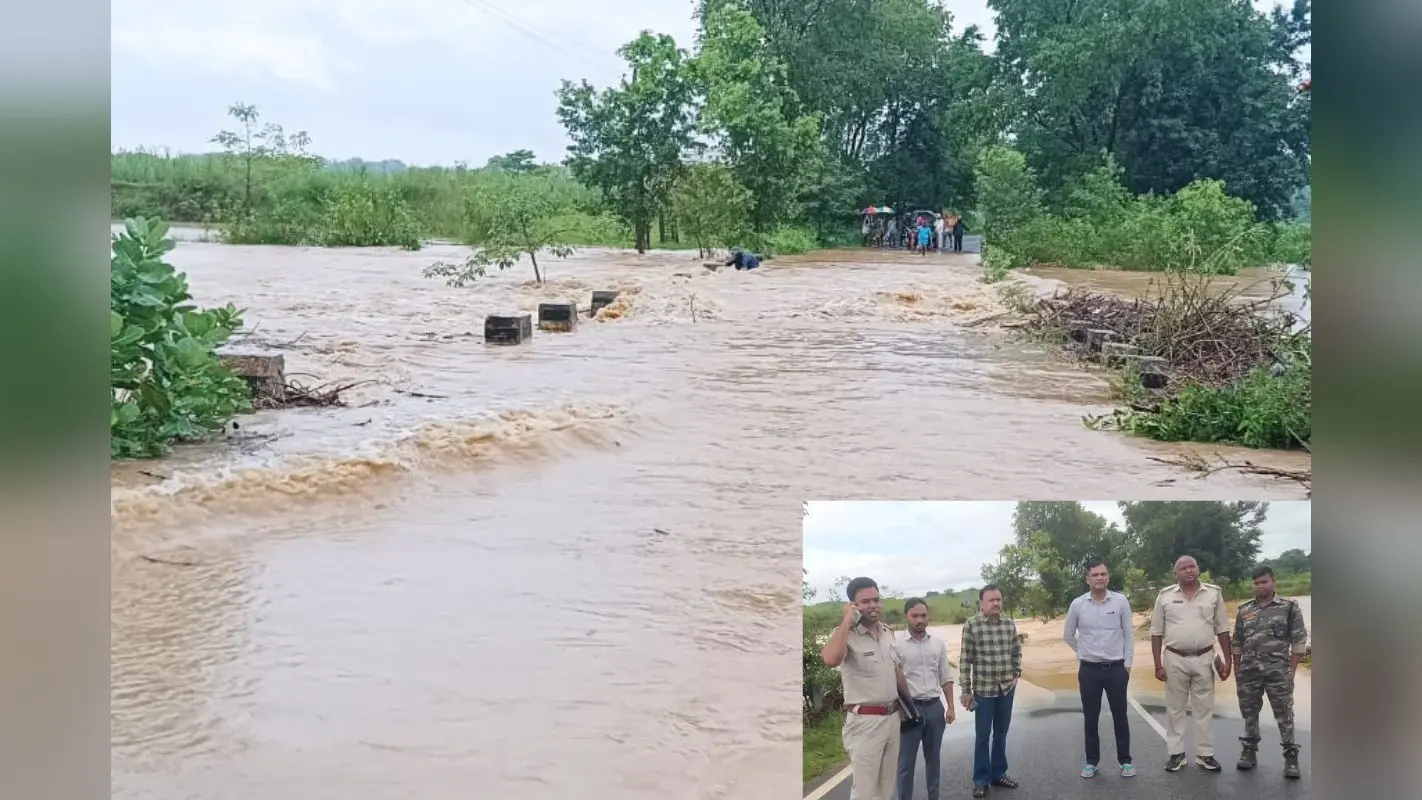 झारखंड में 4 मुस्लिम फरिश्तों ने युवक को दी नयी जिंदगी, पानी के तेज बहाव में बह रहा था बाइक सवार युवक