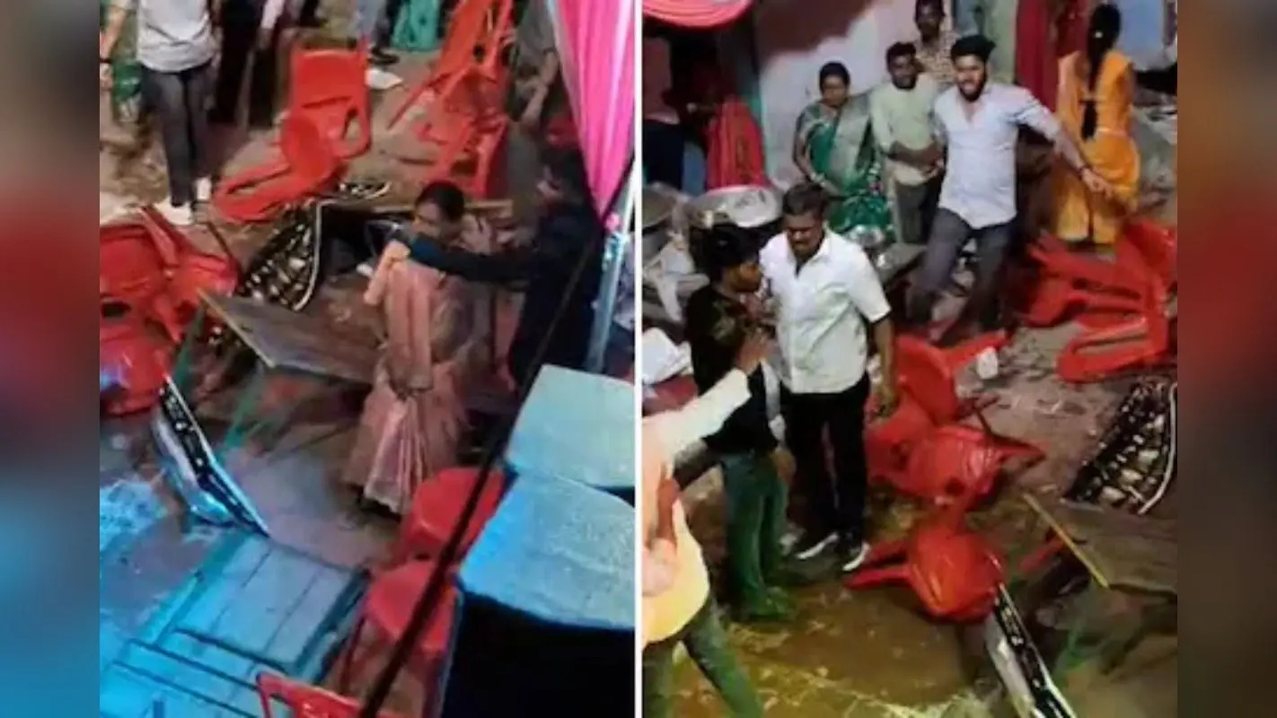 Viral Video: शादी का पंडाल बना जंग का मैदान, कूलर की हवा न मिलने पर बराती-घराती के बीच चली कुर्सियां