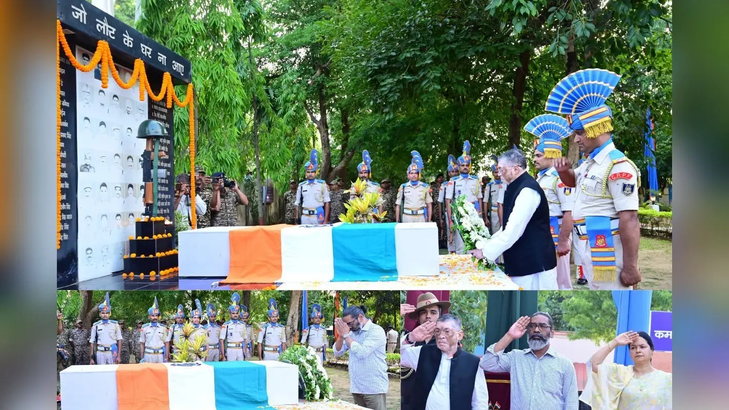 ‘सुरक्षा बलों का अद्वितीय योगदान देश कभी भुला नहीं सकता’ IED ब्लास्ट में शहीद CRPF ASI को राज्यपाल और सीएम ने दी श्रद्धांजलि
