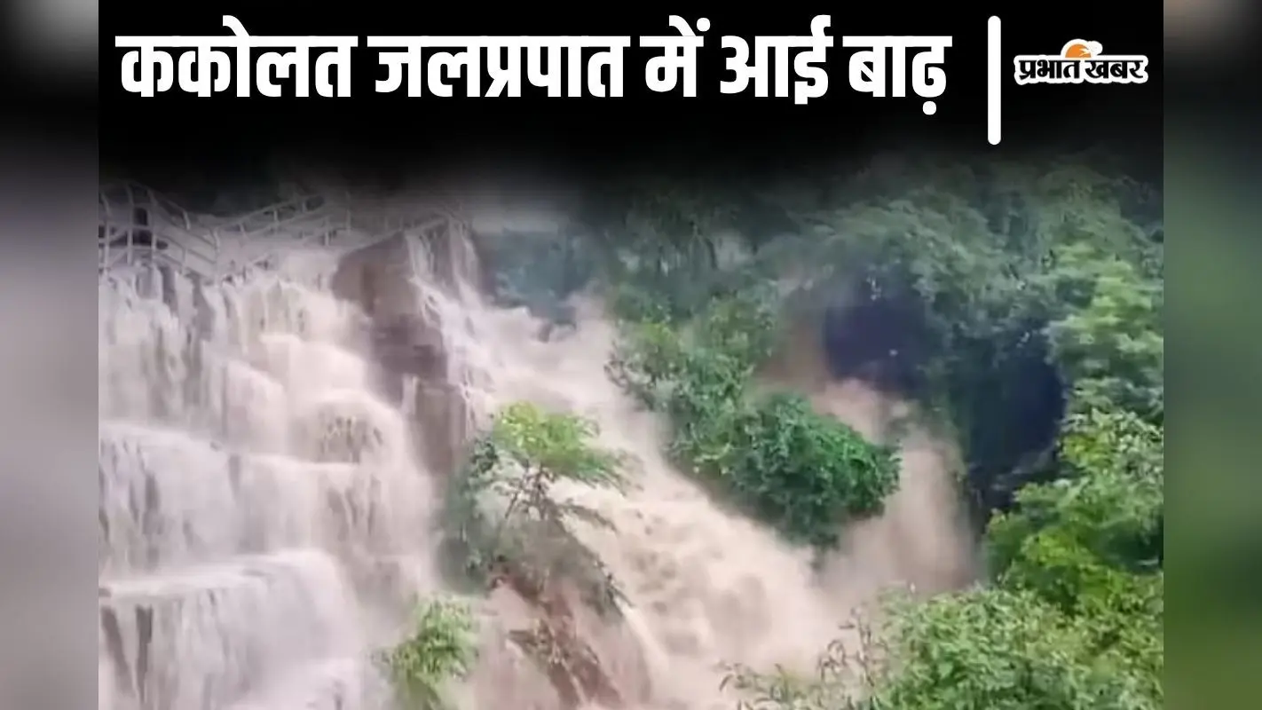 Bihar Flood: ककोलत जलप्रपात में अचानक आई बाढ़, प्रशासन ने लगाया पर्यटकों की एंट्री पर रोक