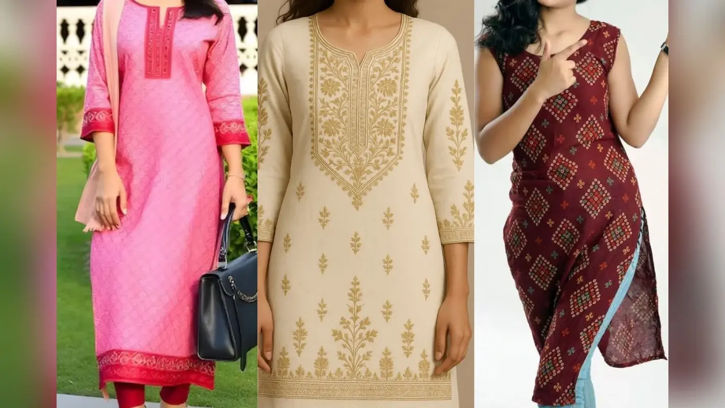 Kurti Designs: अनारकली से लेकर चिकनकारी तक, ये है टॉप 10 कुर्ती डिजाइन