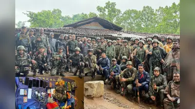 झारखंड में JJMP से सुरक्षा बलों की मुठभेड़, अंधेरे का फायदा उठाकर भागे उग्रवादी, हथियार समेत कई सामान जब्त