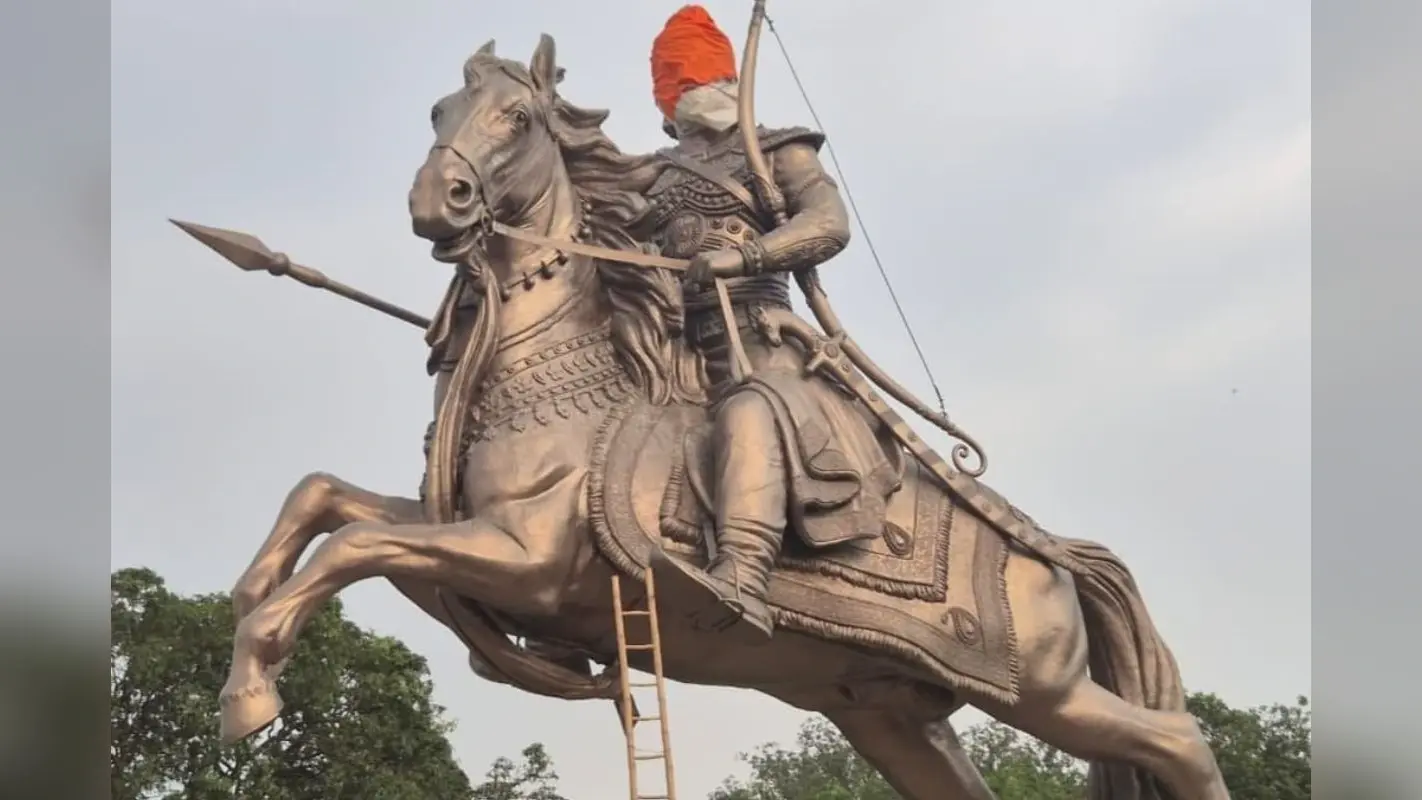 सीएम योगी महाराजा सुहेलदेव की 40 फीट प्रतिमा का आज करेंगे अनावरण, जानें मूर्ति की खासियत