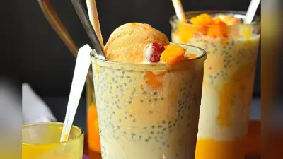 Mango Falooda Recipe: आम से बनाएं ठंडी-ठंडी मैंगो फालूदा, बिल्कुल बाजार जैसा स्वाद घर पर