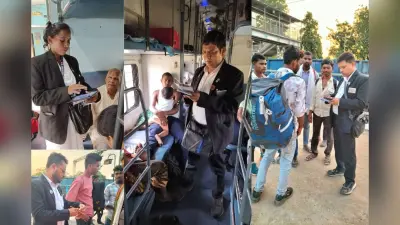 झारखंड के इन 8 रेलवे स्टेशनों और ट्रेनों में चला मेगा टिकट चेकिंग अभियान, 1233 यात्रियों से वसूले गए 7 लाख से अधिक रुपए