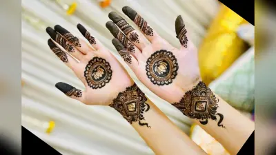 Sawan Special Mehndi Designs : सावन के तीज त्योहारों में हाथों पर रचायें ये आसान मेहंदी डिजाइन्स