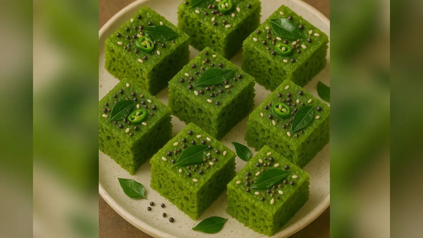Dhokla Recipe: हर बाइट में बेहतरीन स्वाद, तैयार करें हरा-भरा पालक ढोकला