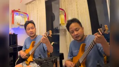 Indian Idol विनर पवनदीप राजन आए व्हीलचेयर पर, उदासी के साथ गाया रहे न रहे हम, Video करेगा हैरान