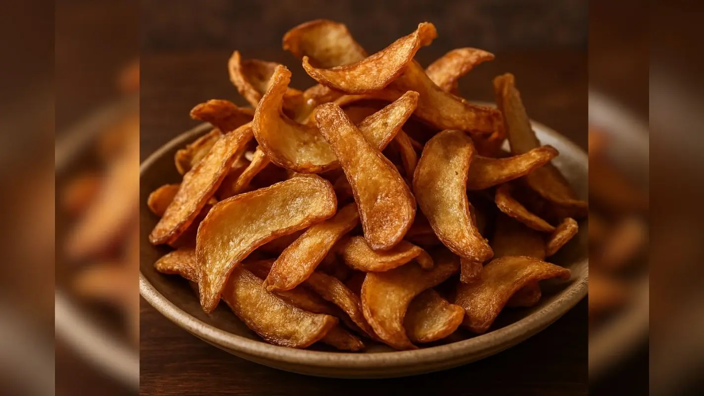 Potato Skin Chips: बेकार समझकर न फेंके आलू के छिलके, बनाए स्वादिष्ट और कुरकुरी चिप्स