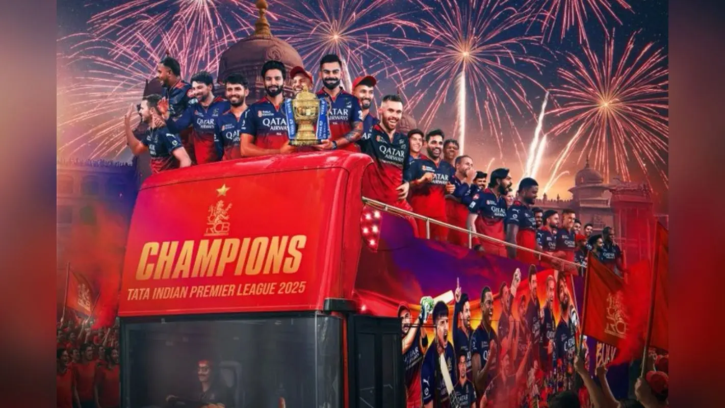 RCB निकालेगी विक्ट्री परेड, आज ही बेंगलुरु में मनेगा जीत का जश्न, ये है टाइम और प्लेस