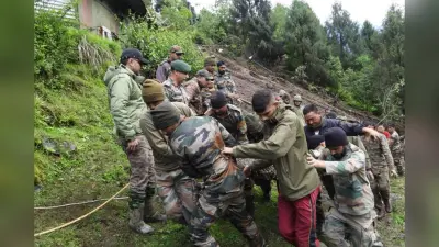 उत्तर सिक्किम में भूस्खलन का कहर, सेना के 3 जवान शहीद, 9 लापता