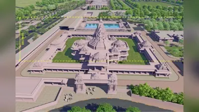 Photo: सीतामढ़ी में ऐसा बनेगा प्रस्तावित सीता मंदिर, नीतीश कुमार ने बताया बिहार का सौभाग्य