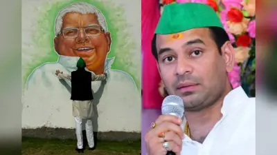 Tej Pratap Yadav: तेजप्रताप ने लालू यादव की तस्वीर के सामने फैलाया हाथ, बर्थडे के ठीक एक दिन पहले क्या कह गए…