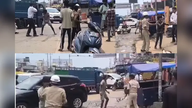 Viral Video: रांची में ऑटो चालकों ने ट्रैफिक पुलिसकर्मियों को पीटा, होमगार्ड जवान पर पत्थर से हमला, हालत गंभीर