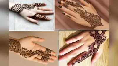 Trending Mehndi Designs: ट्रेंड में छाए न्यू-एज मेहंदी डिजाइंस, इतने सिंपल कि तुरंत लगाएं