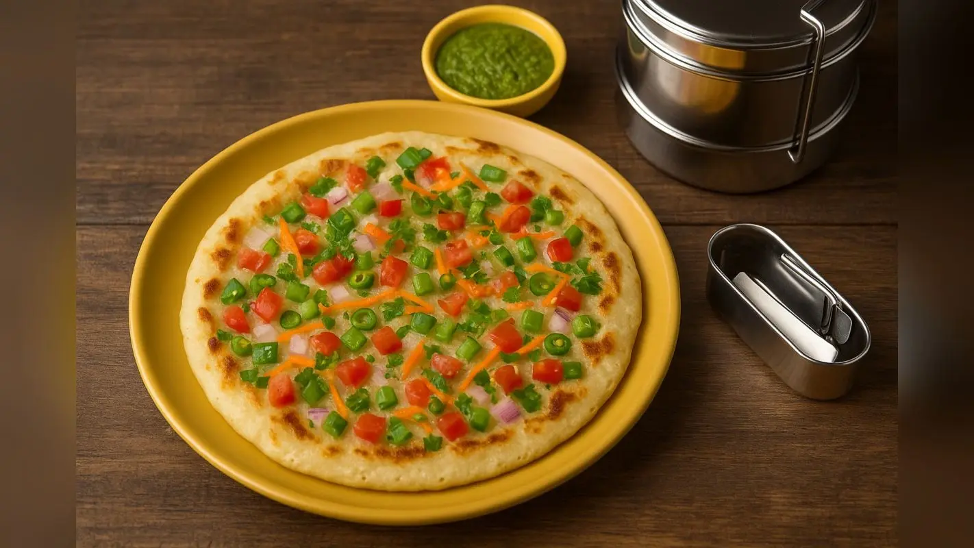 Suji Veg Uttapam Recipe: बच्चे को टिफिन में क्या दें अब इस बात की नो टेंशन, इस तरह बनाएं टेस्टी और हेल्दी सूजी वेज उत्तपम!